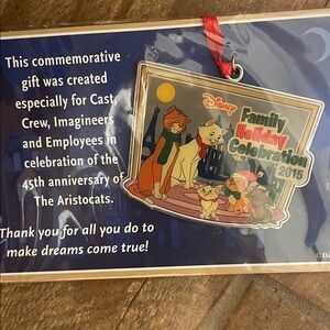 Disney Aristocats Family Holiday Celebration Ornament